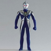 Algyuros, Imitation Ultraman Agul (2000), Ultraman Gaia, Bandai, Pre-Painted